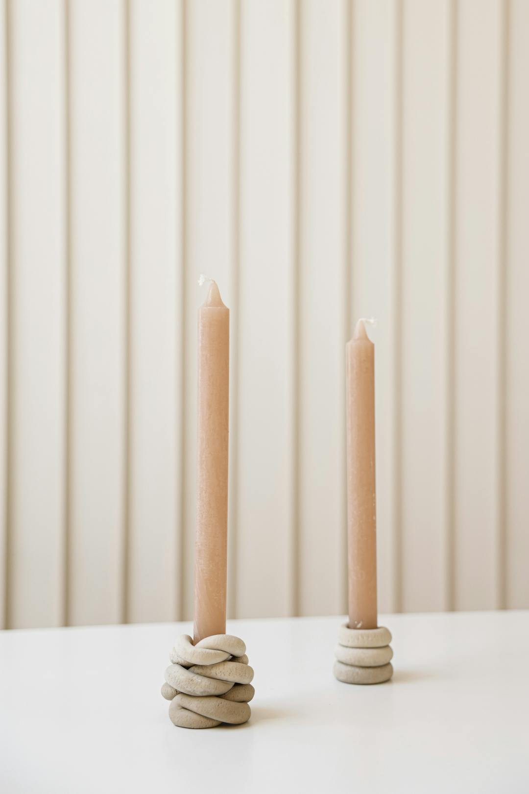 Modern taper candle holders